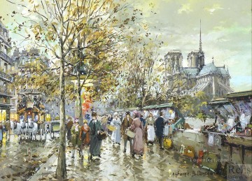 AB notre dame Paris Oil Paintings